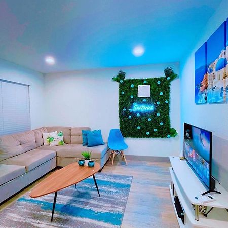 Modern Santorini Suite Houston Nrg Tmc Luxurious Walkable Exterior photo